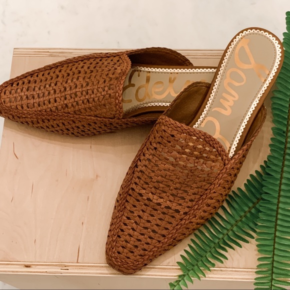 Sam Edelman Shoes - Sam Edelman brown woven mule, size 9